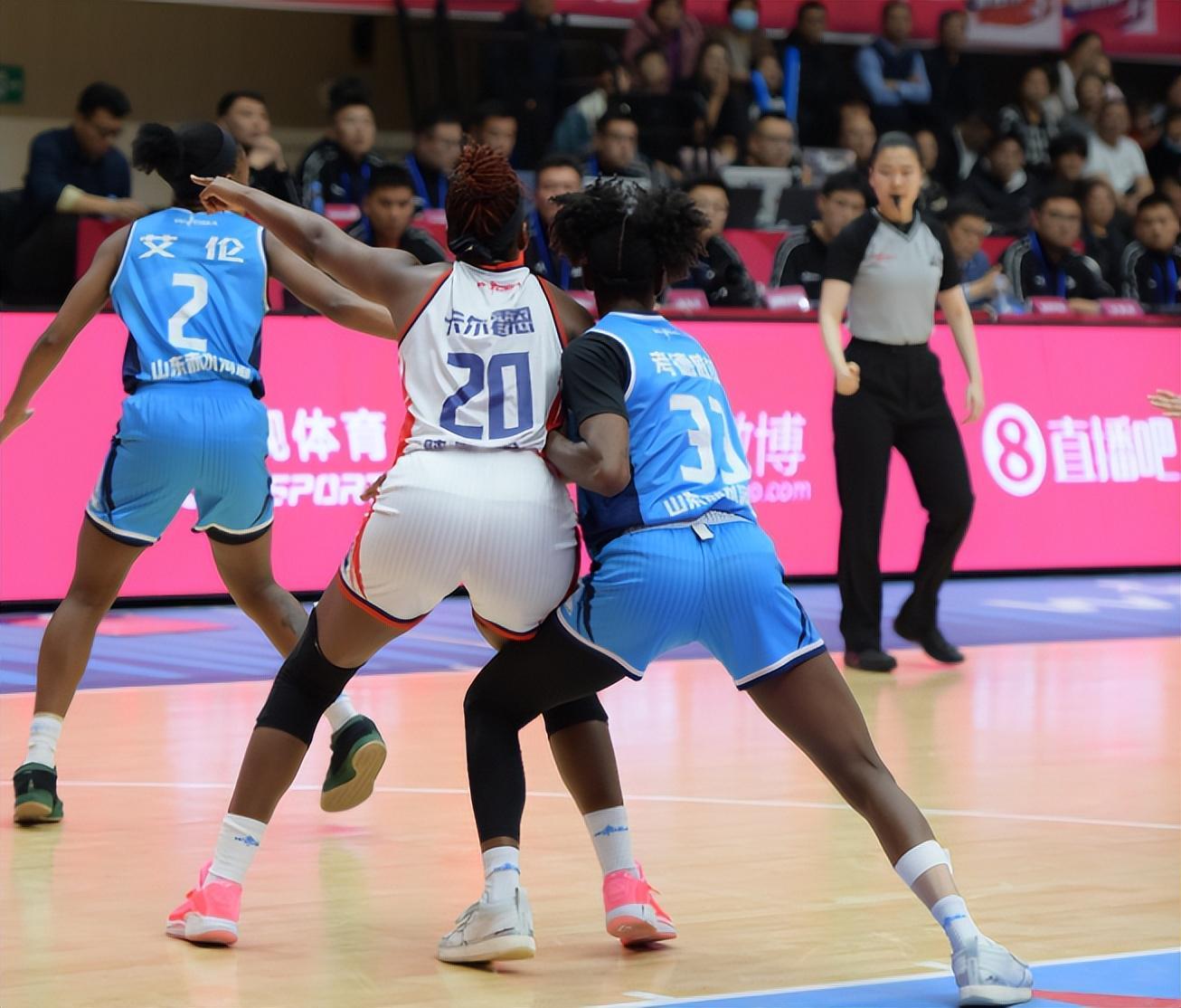 开云官方-赵雅琢涨球,张子宇和考德威尔两双数据,山东男篮103比77胜陕西